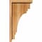 Ekena Millwork Pescadero Rough Sawn Corbel w/Backplate, Western Red Cedar, 6"W x 10"D x 18"H COR06X10X18PEC01RWR - alternate 3